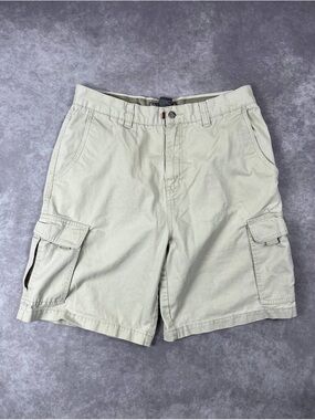 [302] Quiksilver Cargo Shorts Pockets Hiking Outdoor 33 Size
